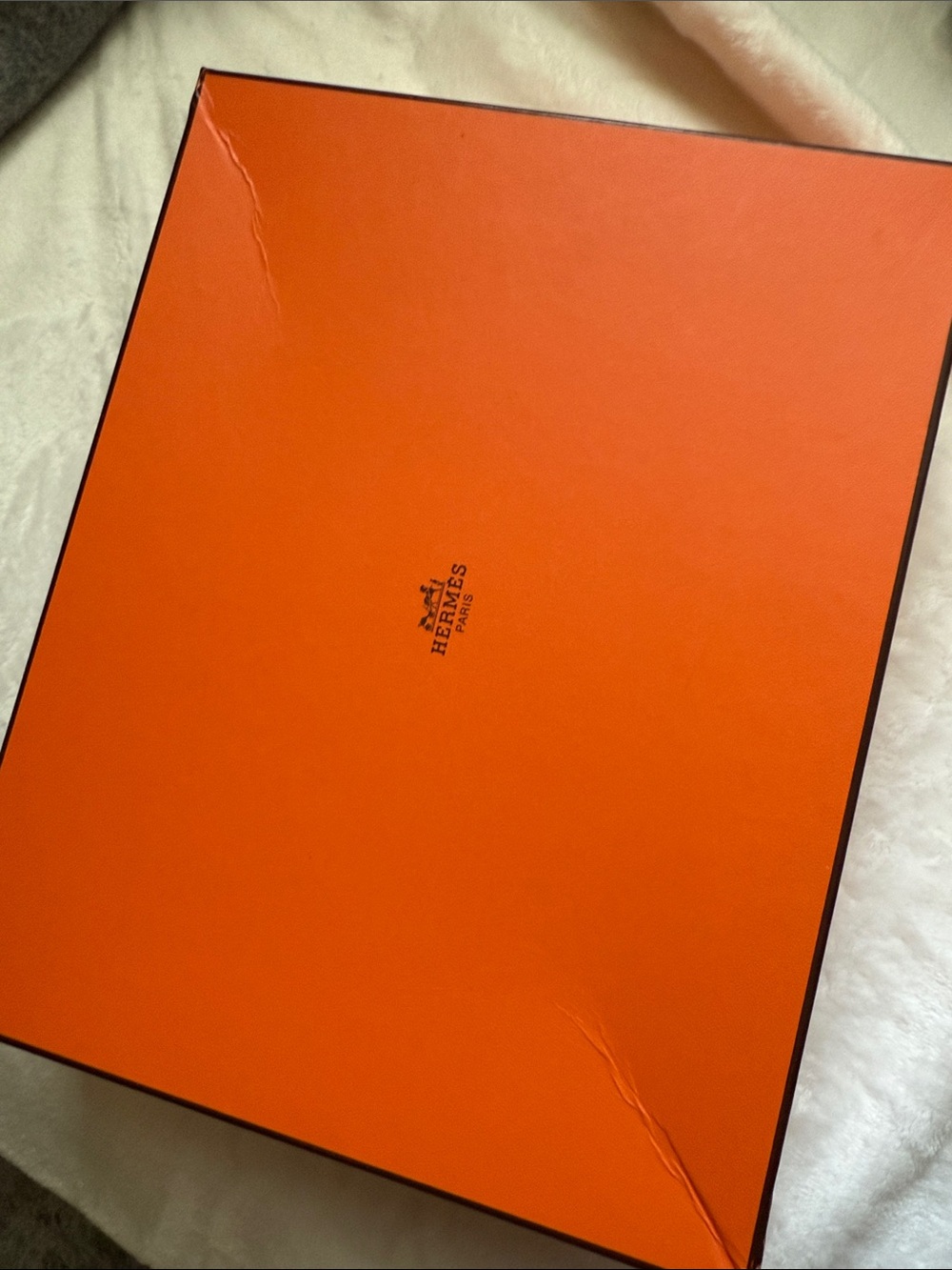 Hermes Orange Signature Gift Box